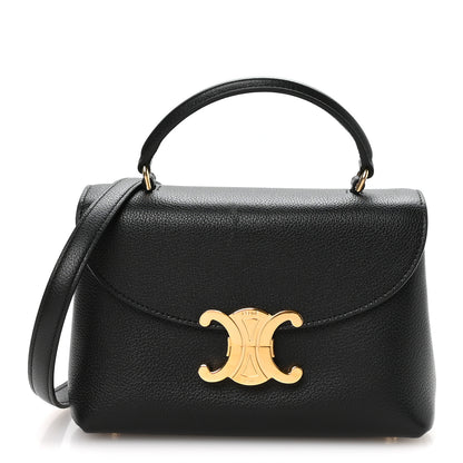 Celine Teen Nino Black Smooth Satinated Calfskin