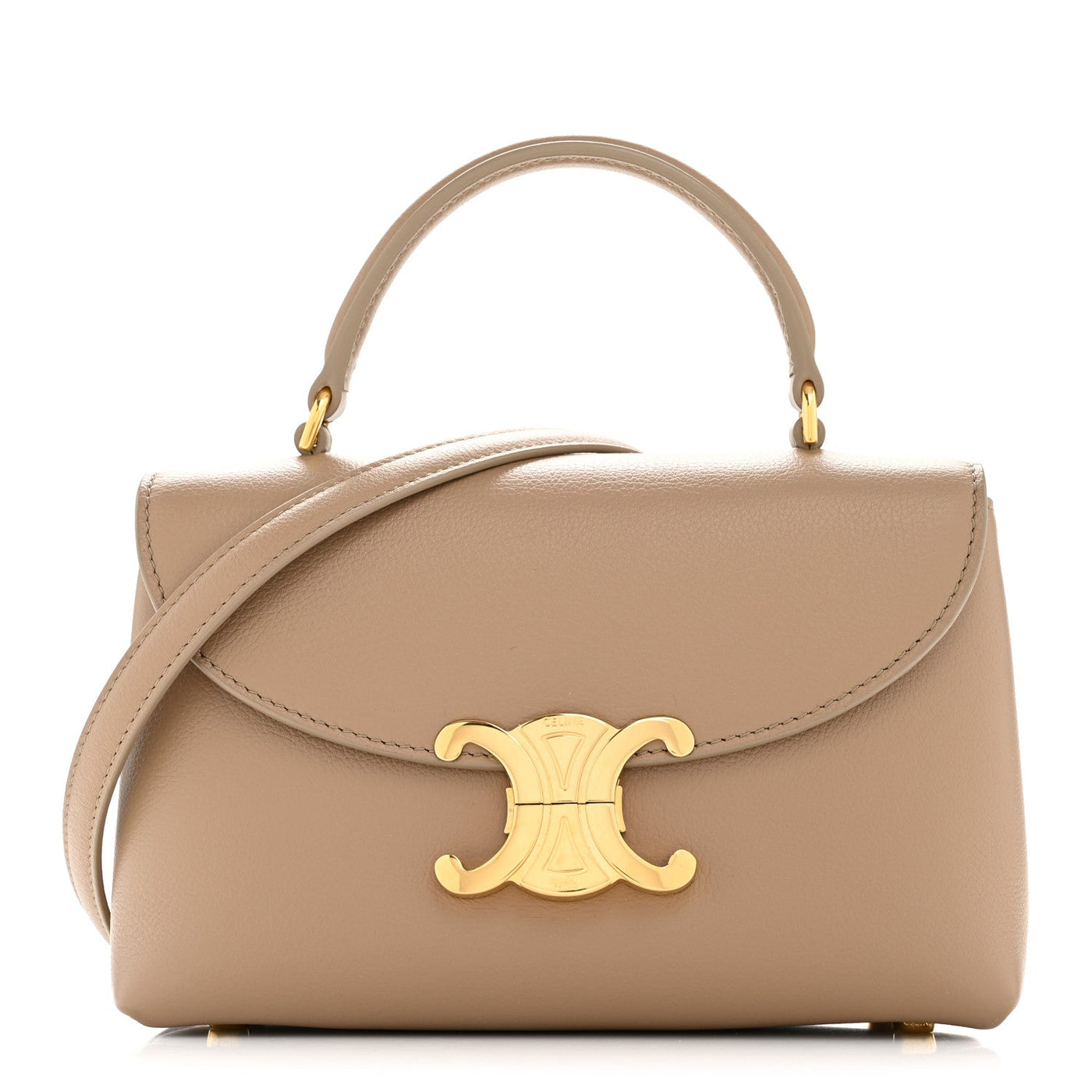 Celine Teen Nino Cappuccino Supple Calfskin